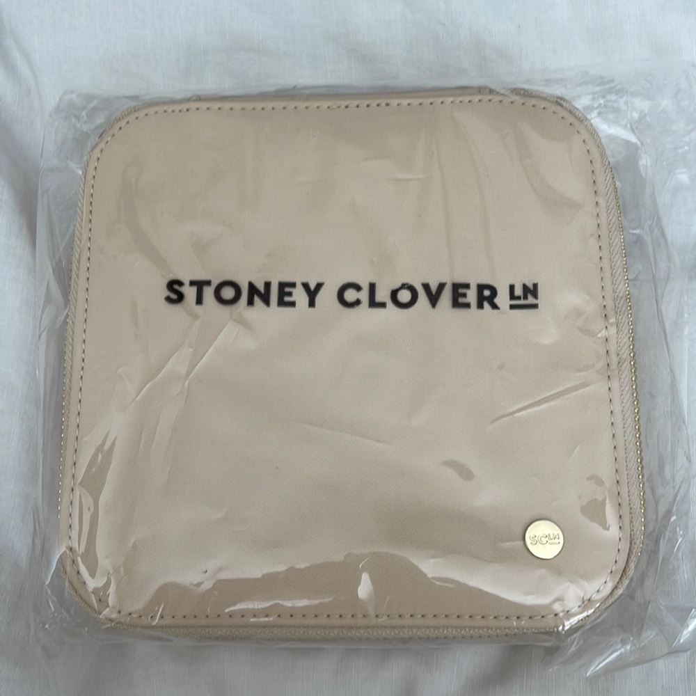 Brand New Stoney Clover Lane Travel Case - Sand